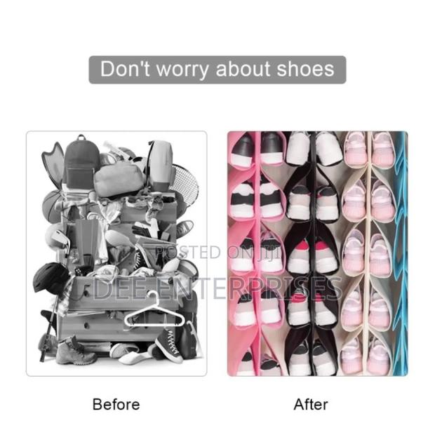 12 Grid Hanging Storage Bag - thumbnail 2