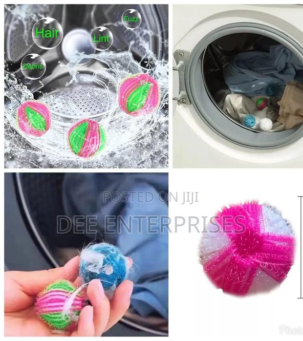 Lint Collecting Machine Balls Perfectly for Front Loader Machines.