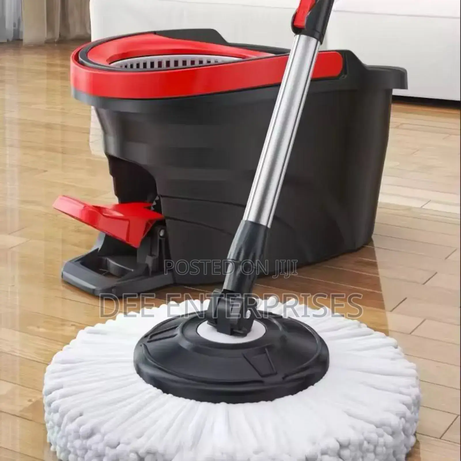 Pedal Spin Mop Bucket Set