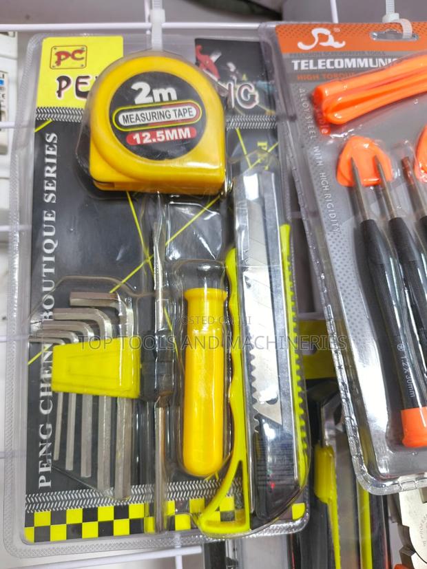 5 in 1 Tool Kit(Allen Key,2mtr Tape Measure Double Sided Screwdriver) - main view