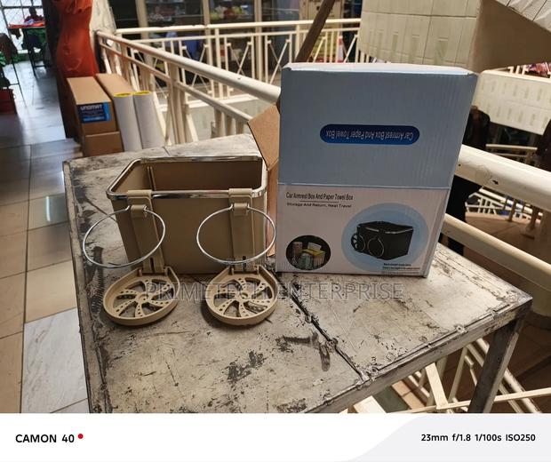 Car Armrest Organiser -Peach - main view