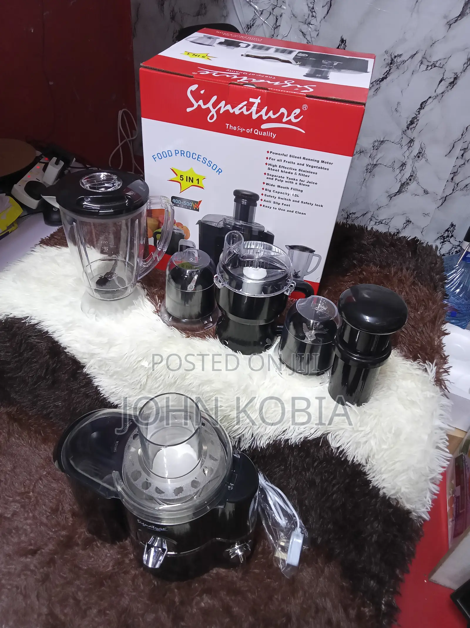 Signature Food Processor, Sg-505 -- 5in1