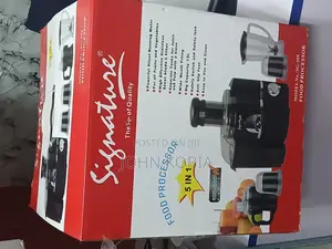 Signature Food Processor, Sg-505 -- 5in1