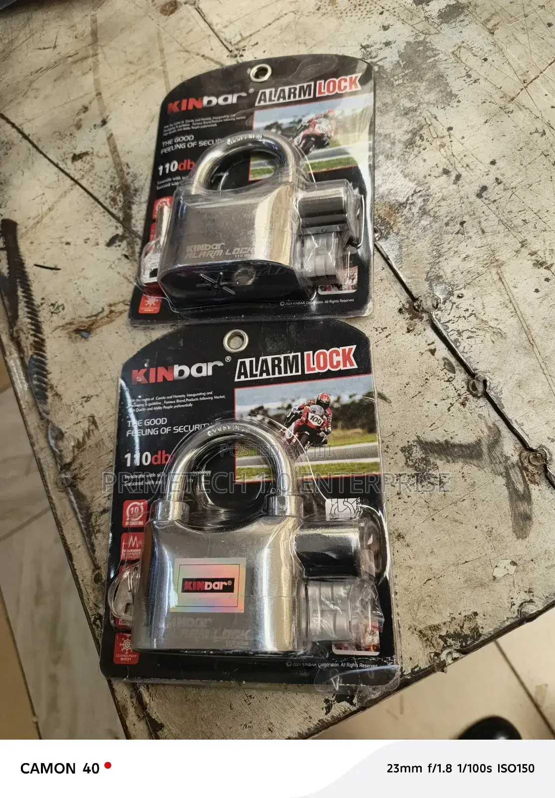 60mm Kinbar Italy Alarm Padlock