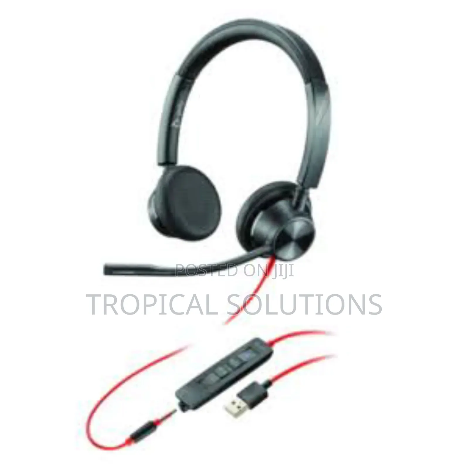 Poly Blackwire 3320 Stereo Usb -C Headset+ Usb C