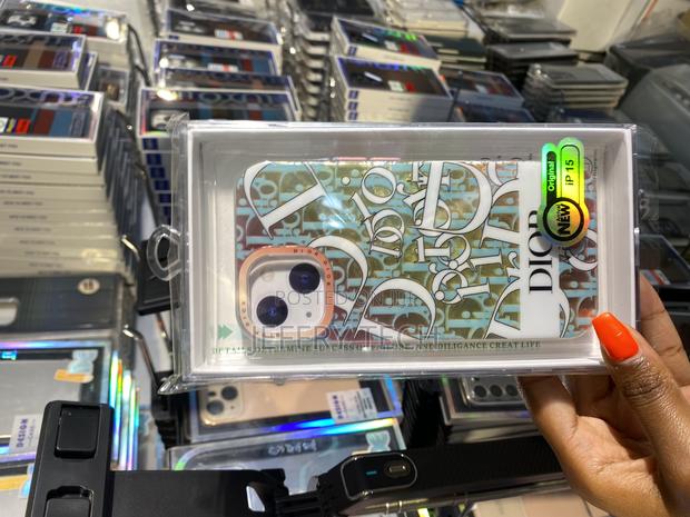 Saphire Christian Dior Designer Case iPhone 15 - thumbnail 2