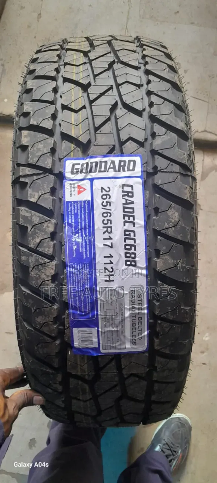 265/65r17 Goddard