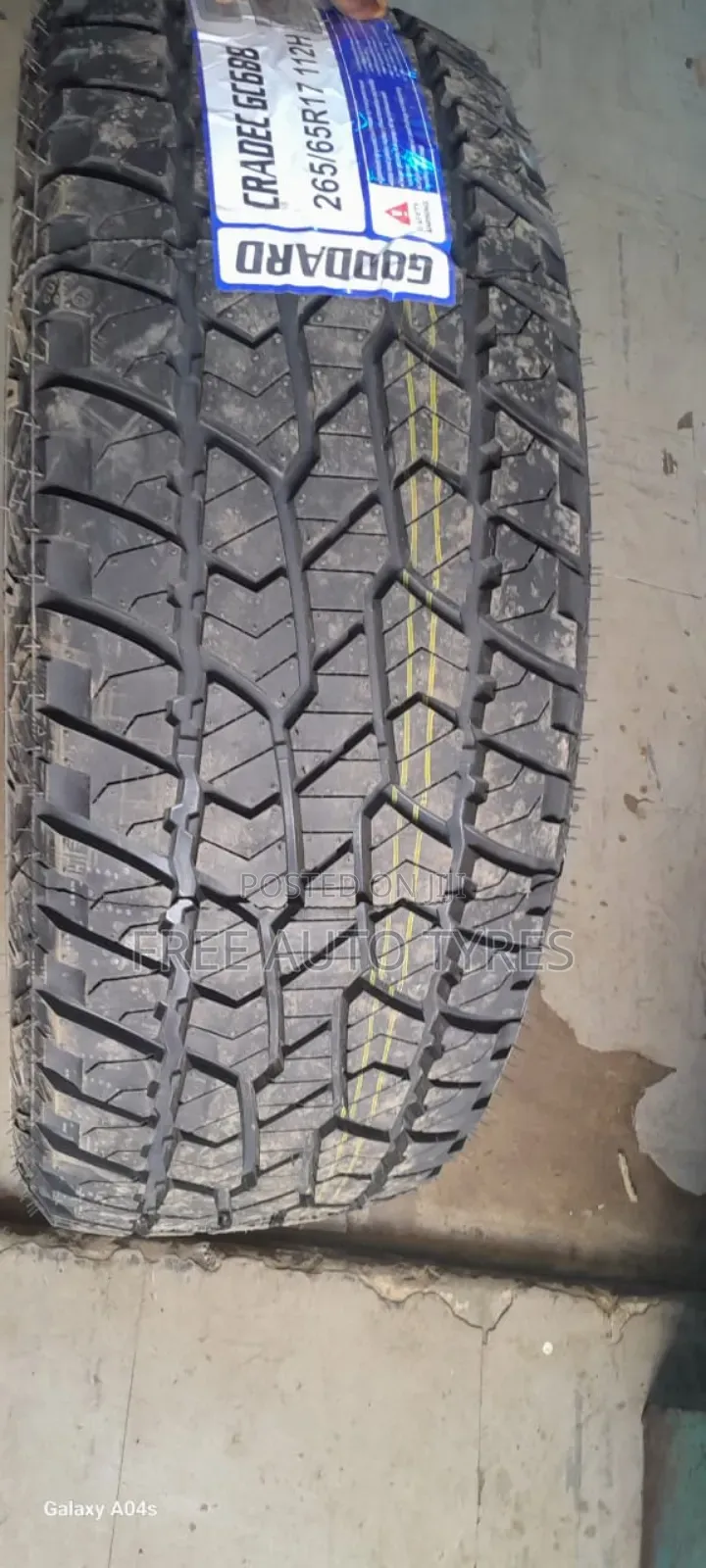 265/65r17 Goddard