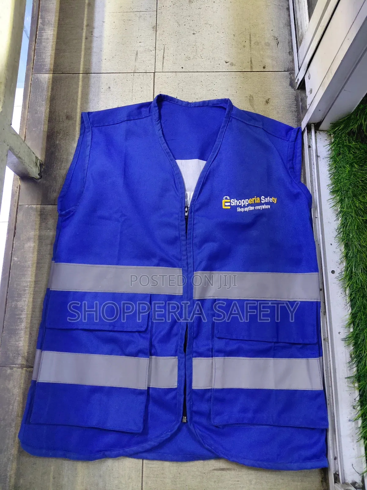 Brandanded Cotton Reflector Vest