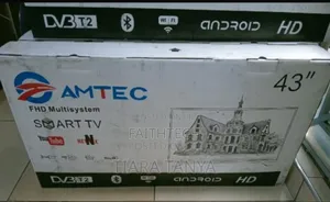 *Amtec 43" Smart Android Frameless Bluetooth