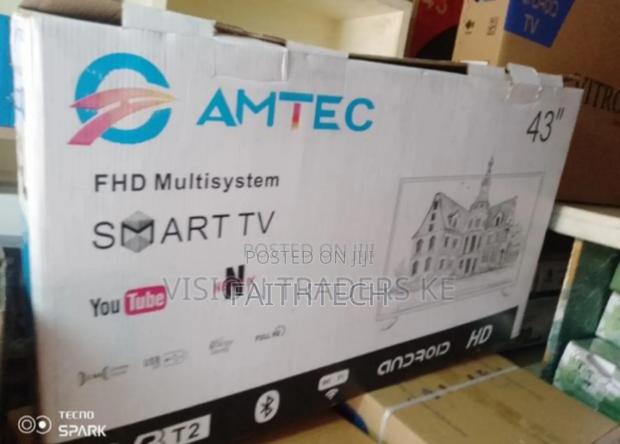 *Amtec 43" Smart Android Frameless Bluetooth - thumbnail 2