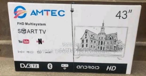 *Amtec 43" Smart Android Frameless Bluetooth - thumbnail 4