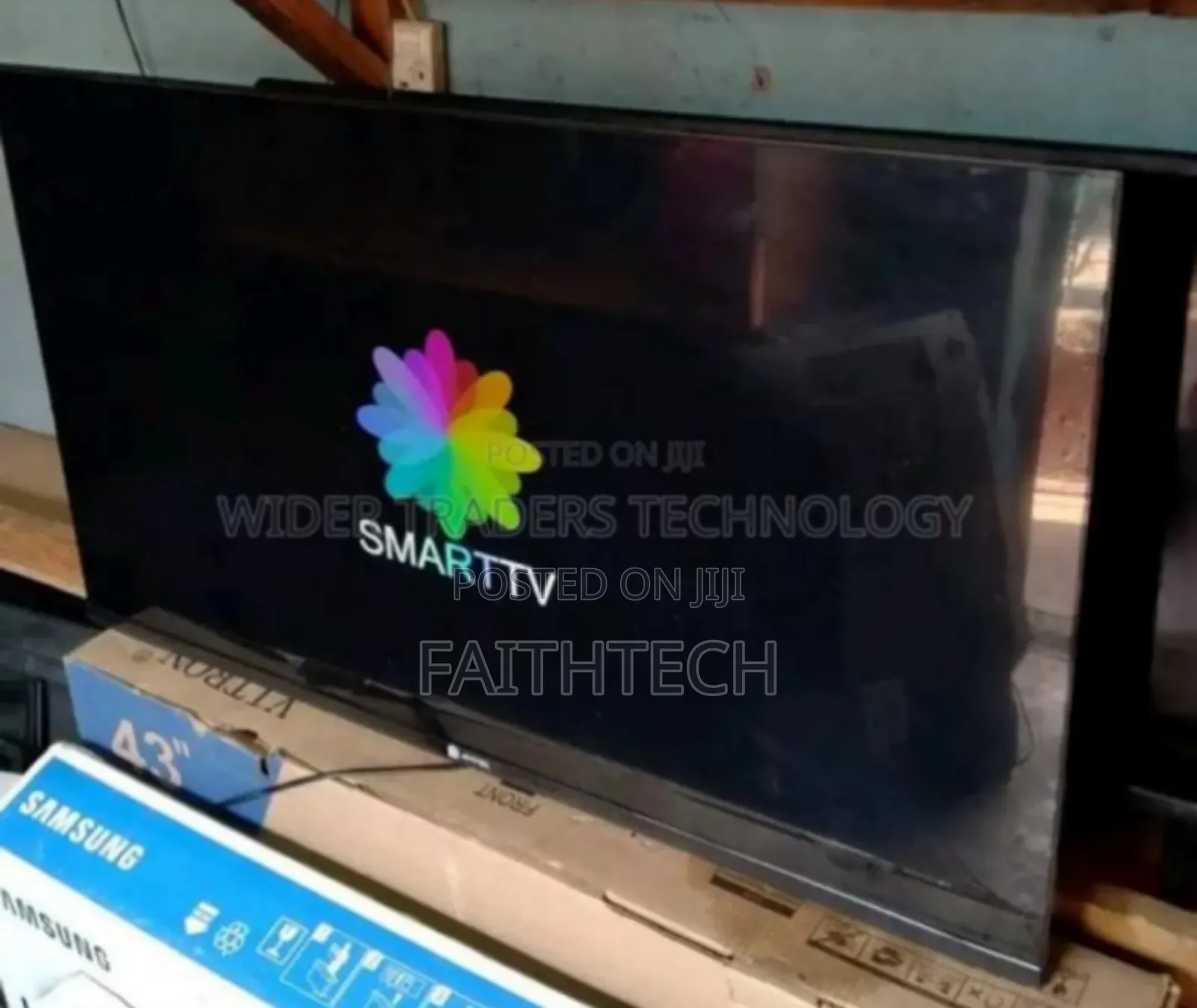 *Amtec 43" Smart Android Frameless Bluetooth