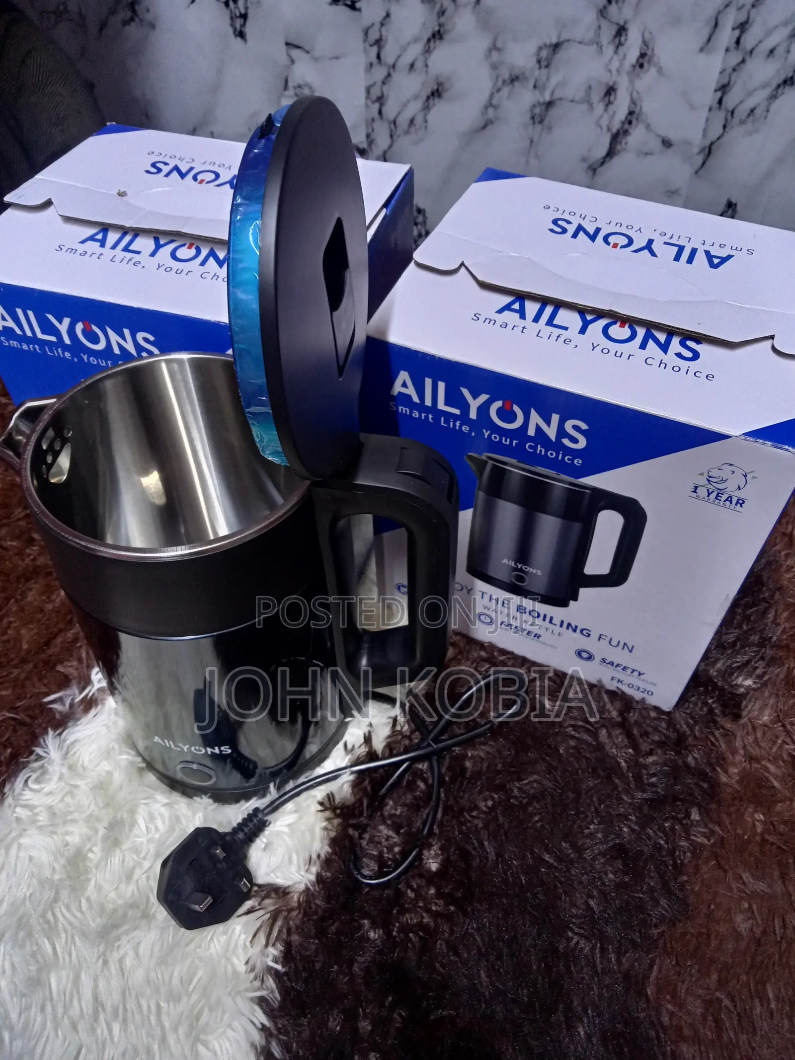 Ailyons Multi-Function Electric Kettle, Model :Fk-0320