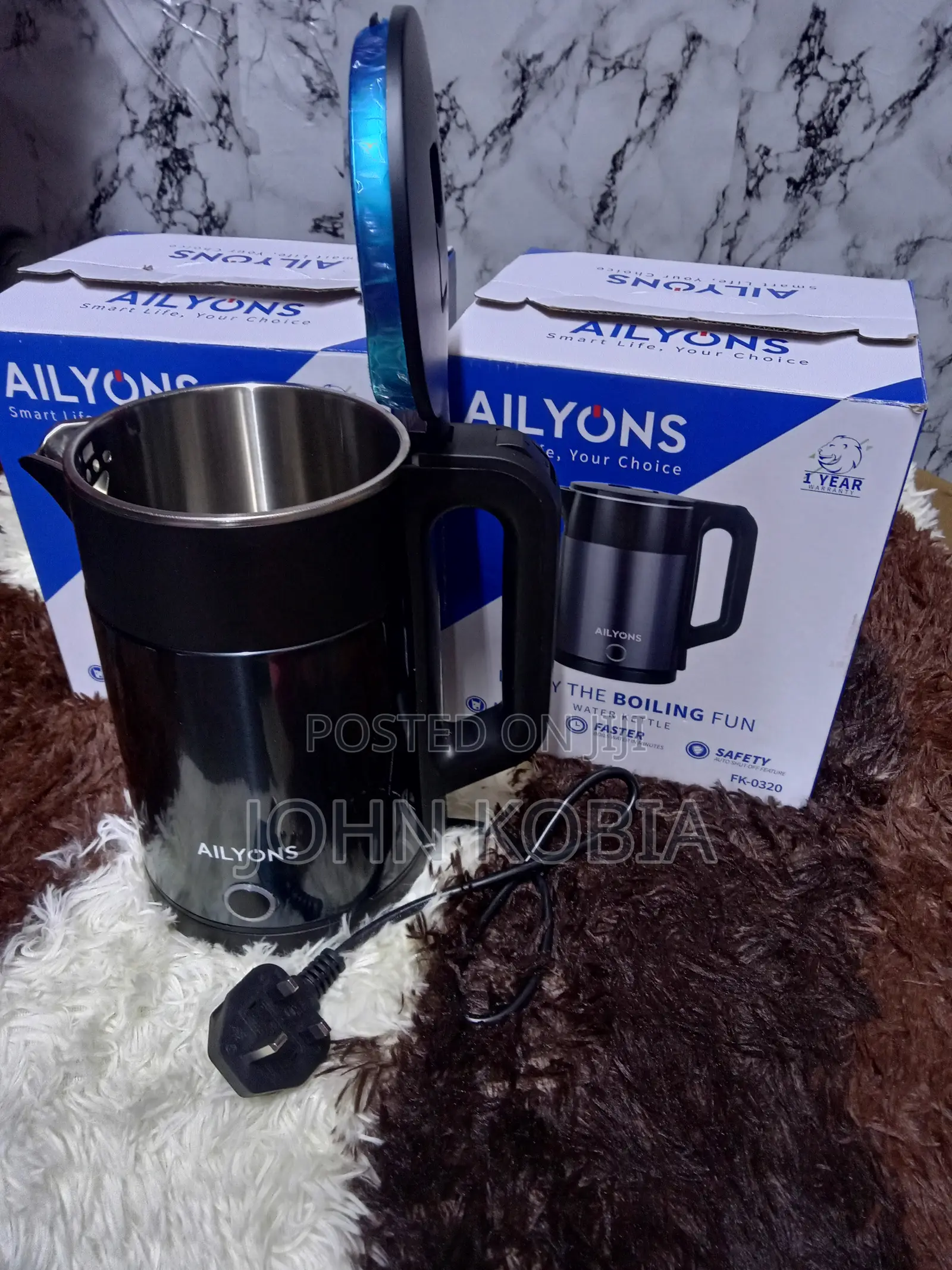 Ailyons Multi-Function Electric Kettle, Model :Fk-0320