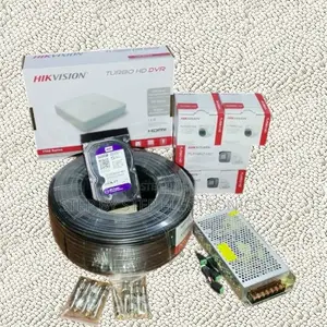 4 CCTV Cameras Full Kit 1080p Full Hd 2mp With Smartphone Remote View