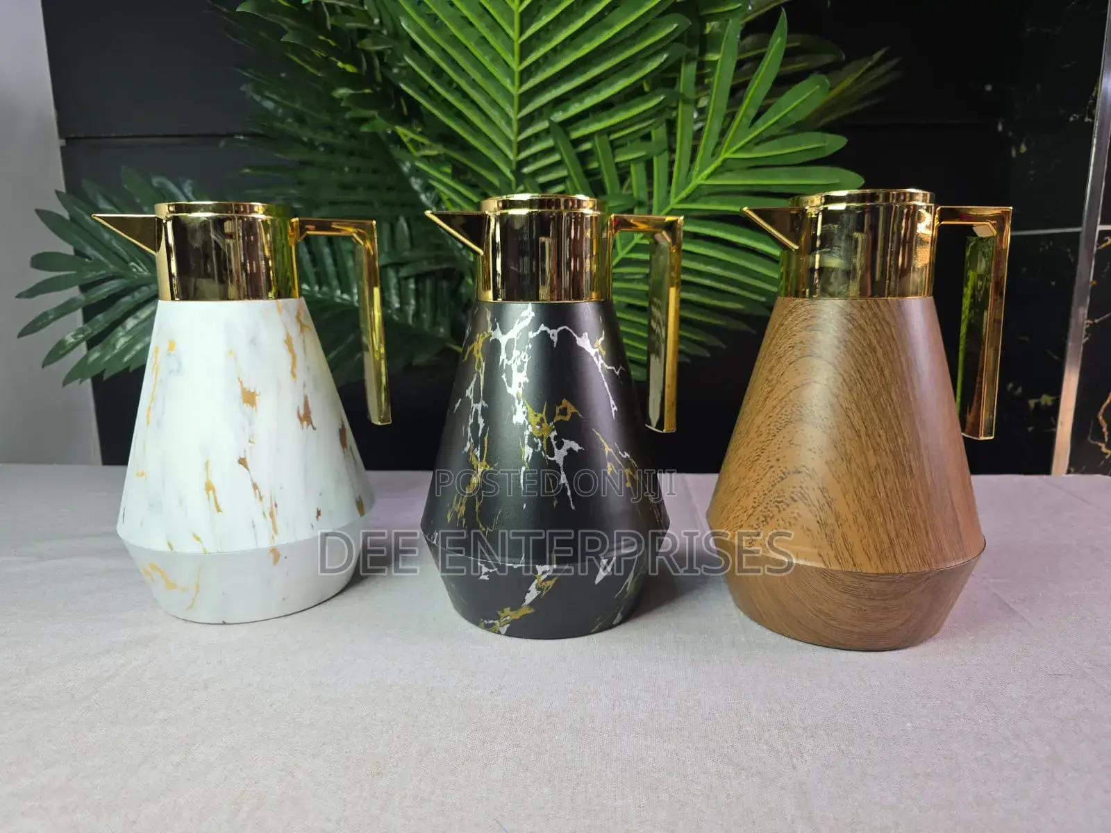 Marble and Gold Unbreakable Flask
