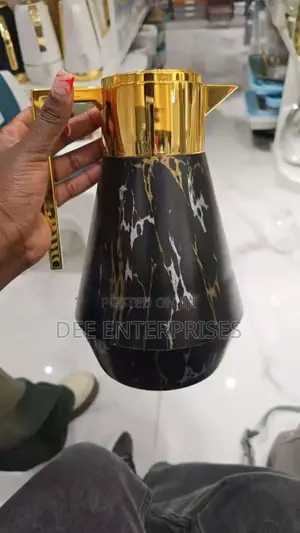 Marble and Gold Unbreakable Flask