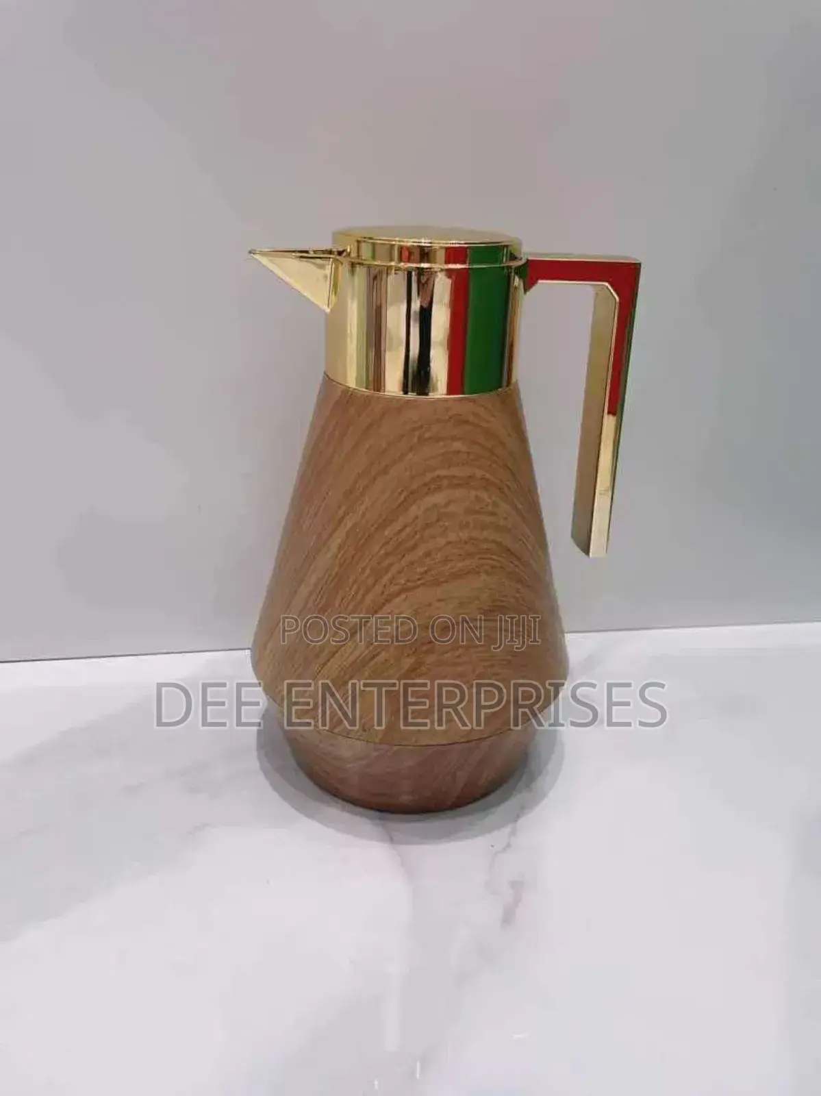 Marble and Gold Unbreakable Flask