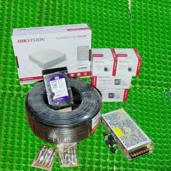 Hikvision 4 1080p Cameras CCTV Kit – Smart Monitoring With Mobile App