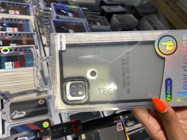 Giftkart Translucent Hybrid Back Case Cover for Redmi 10a - main view