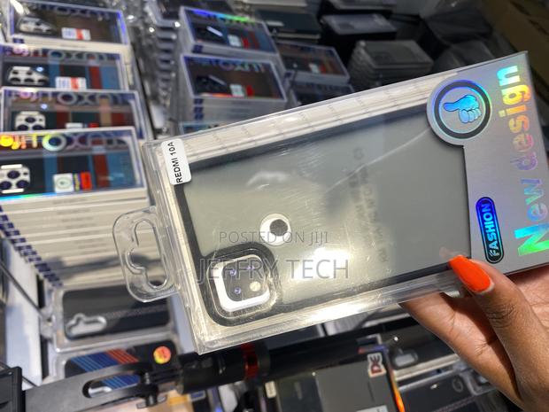 Giftkart Translucent Hybrid Back Case Cover for Redmi 10a - thumbnail 2