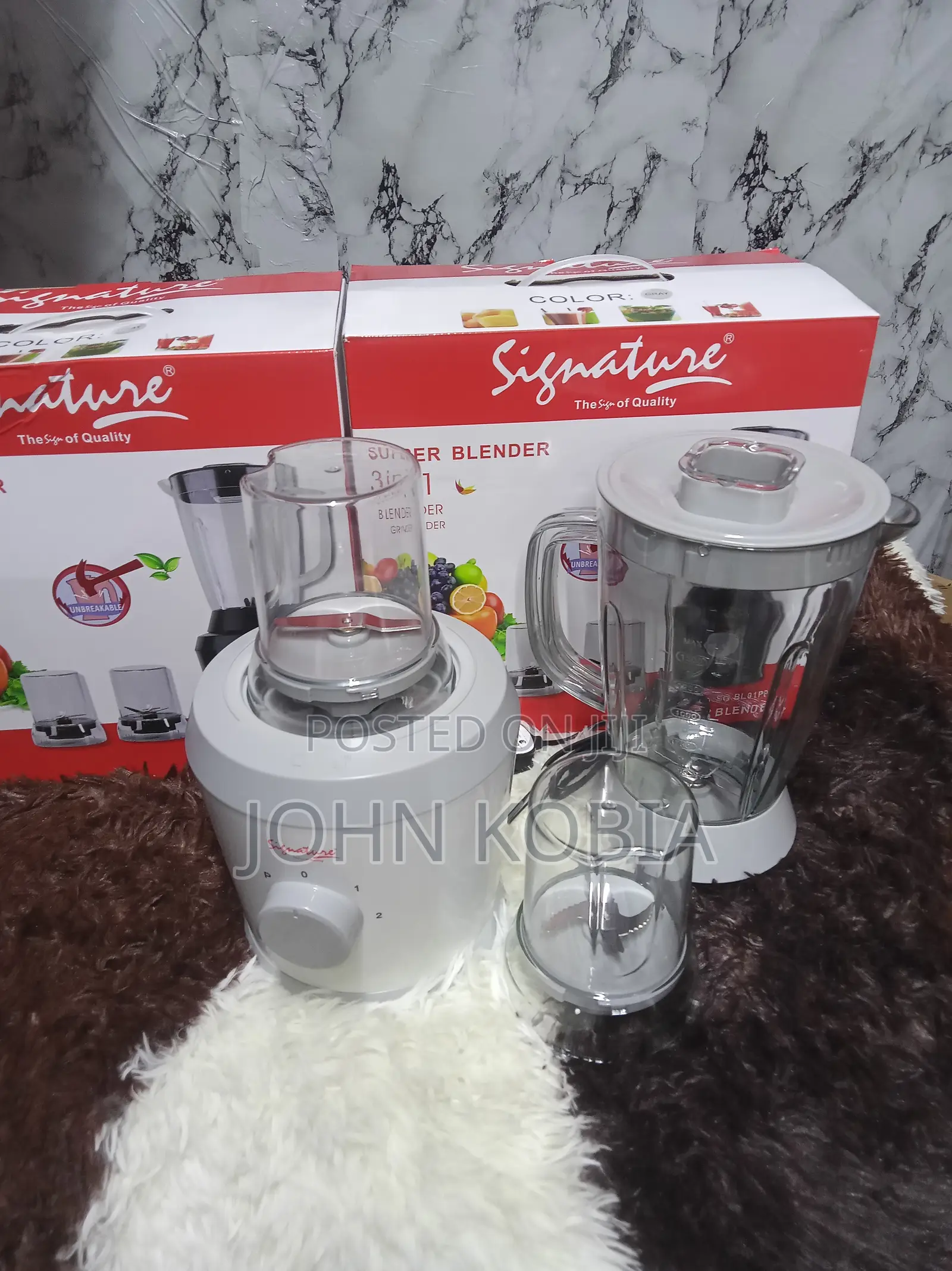 Signature Super Blender, 3-in-1 Blender