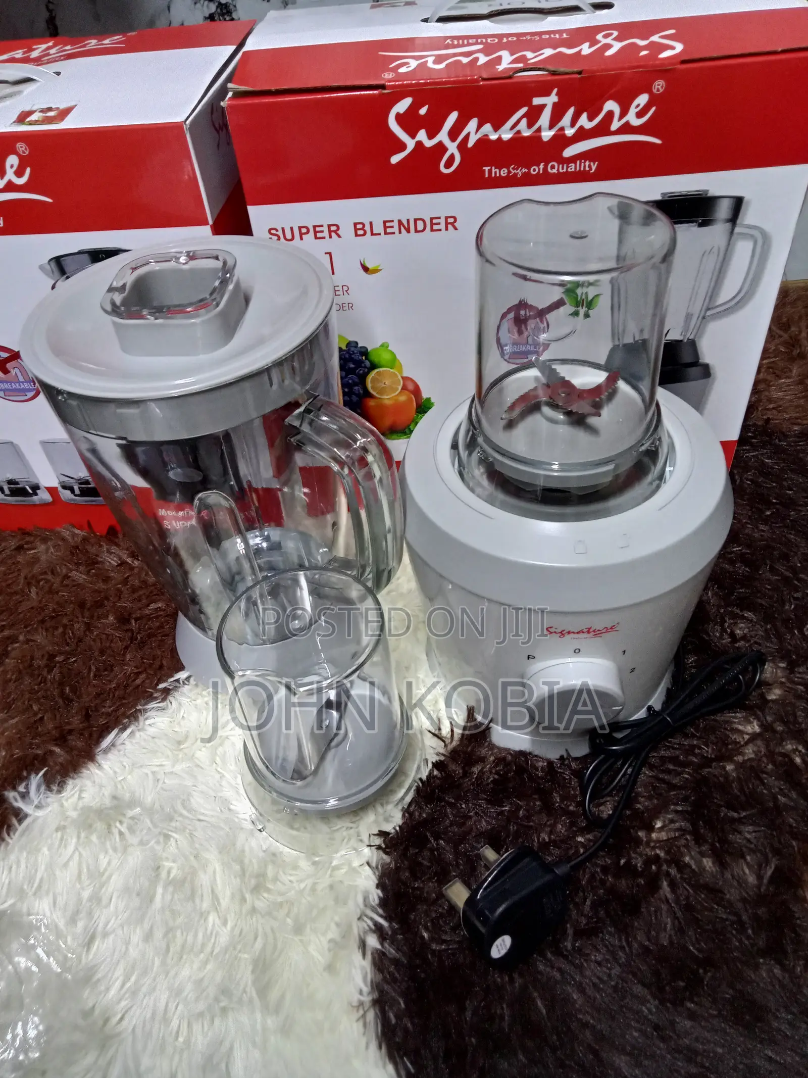 Signature Super Blender, 3-in-1 Blender