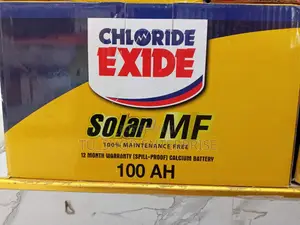 *Chloride 100ah Solar Battery