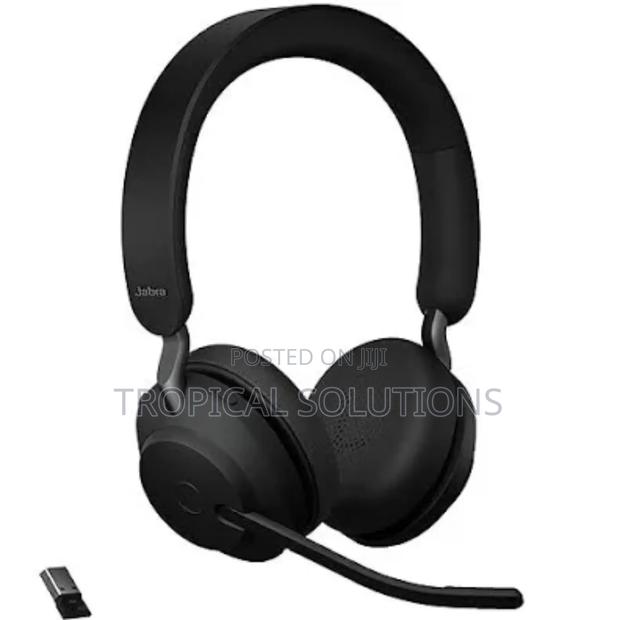 Jabra Evolve2 65 Stereo Headset With Link380a - main view