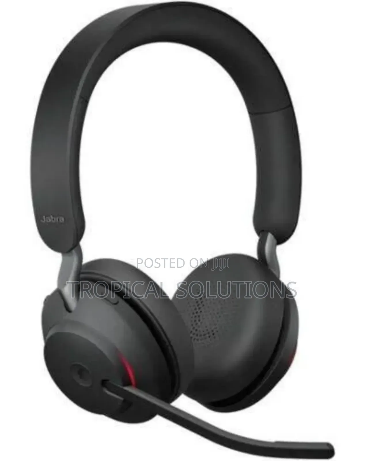 Jabra Evolve2 65 Stereo Headset With Link380a