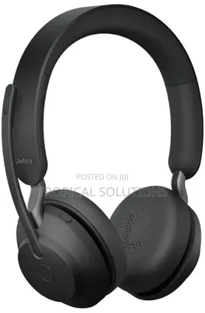 Jabra Evolve2 65 Stereo Headset With Link380a