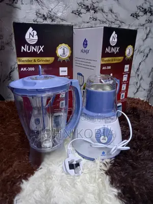 Nunix Multi-Speed Blender With Dry Mill Attachment