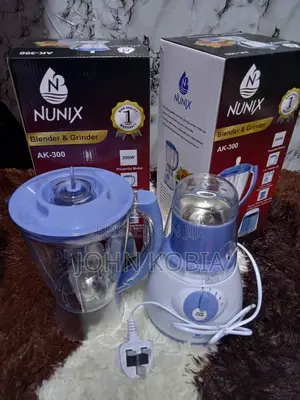 Nunix Multi-Speed Blender With Dry Mill Attachment