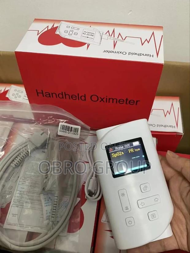 Hand Held Pulse Oximeter Adult- Rechargeable
