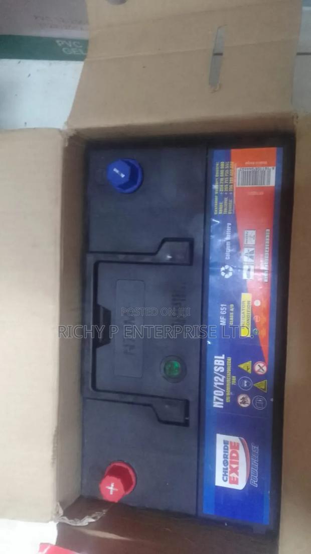 Chloride N70/70ah Car Battery