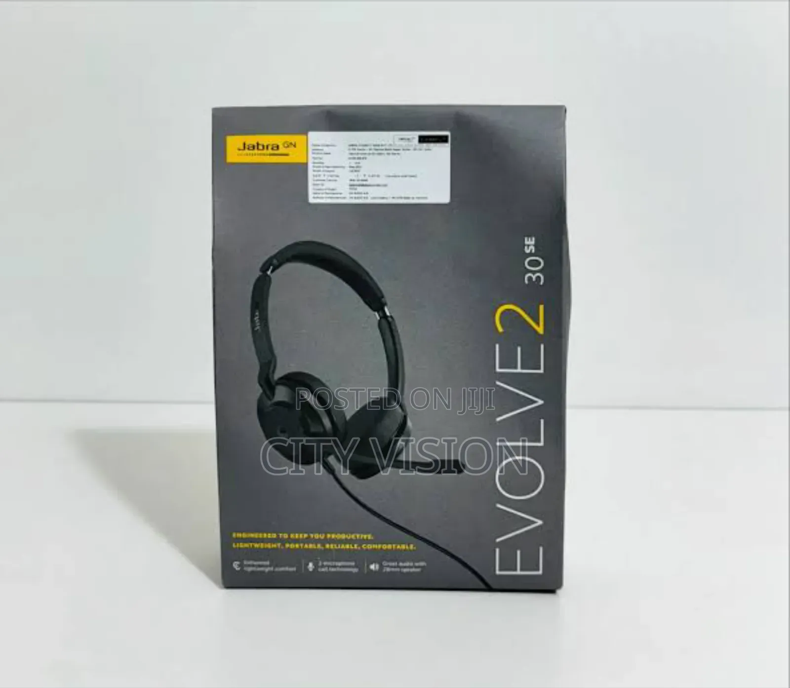 Jabra Evolve2 30 Se Stereo Headset Usb-A
