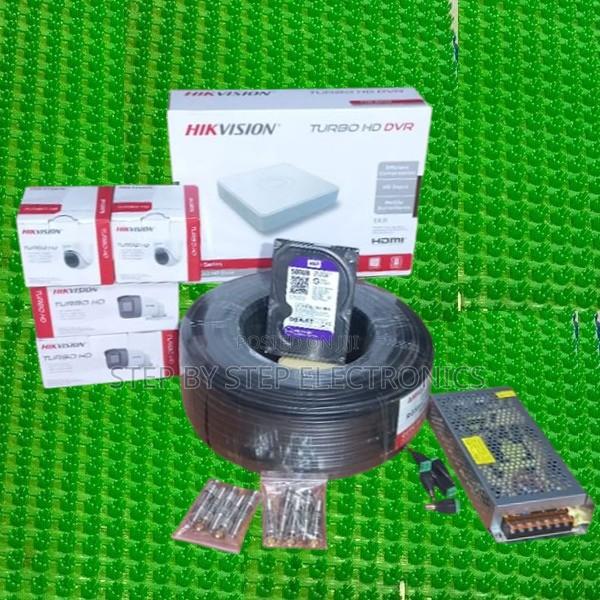 24/7 Security Hikvision 4 1080p Night Vision CCTV Cameras Full System - main view