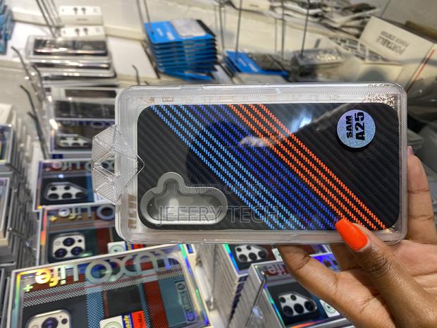 Cuzerlite Amsung Galaxy A25 5g Case, Carbon Fiber Texture Cover - main view