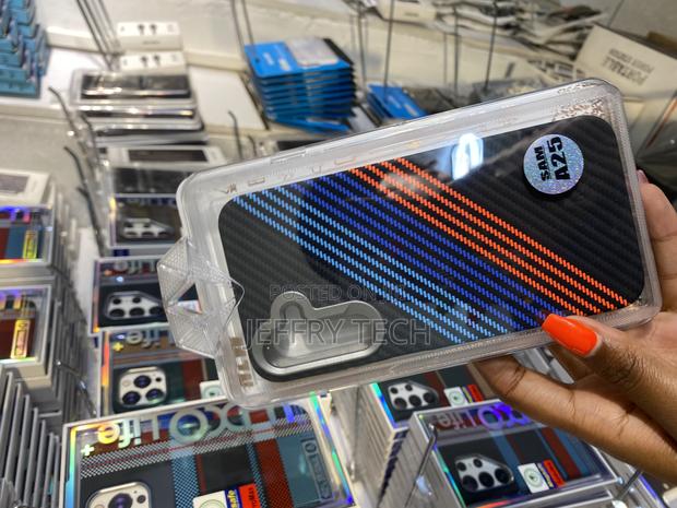 Cuzerlite Amsung Galaxy A25 5g Case, Carbon Fiber Texture Cover - thumbnail 3