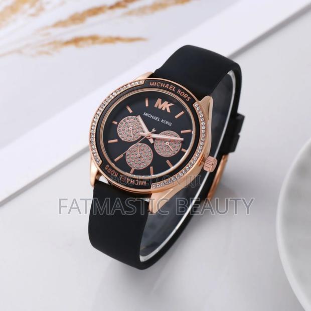 Leather Ladys Michael Kors Watch - thumbnail 2