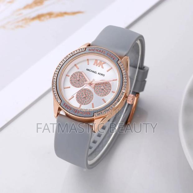Leather Ladys Michael Kors Watch - thumbnail 3