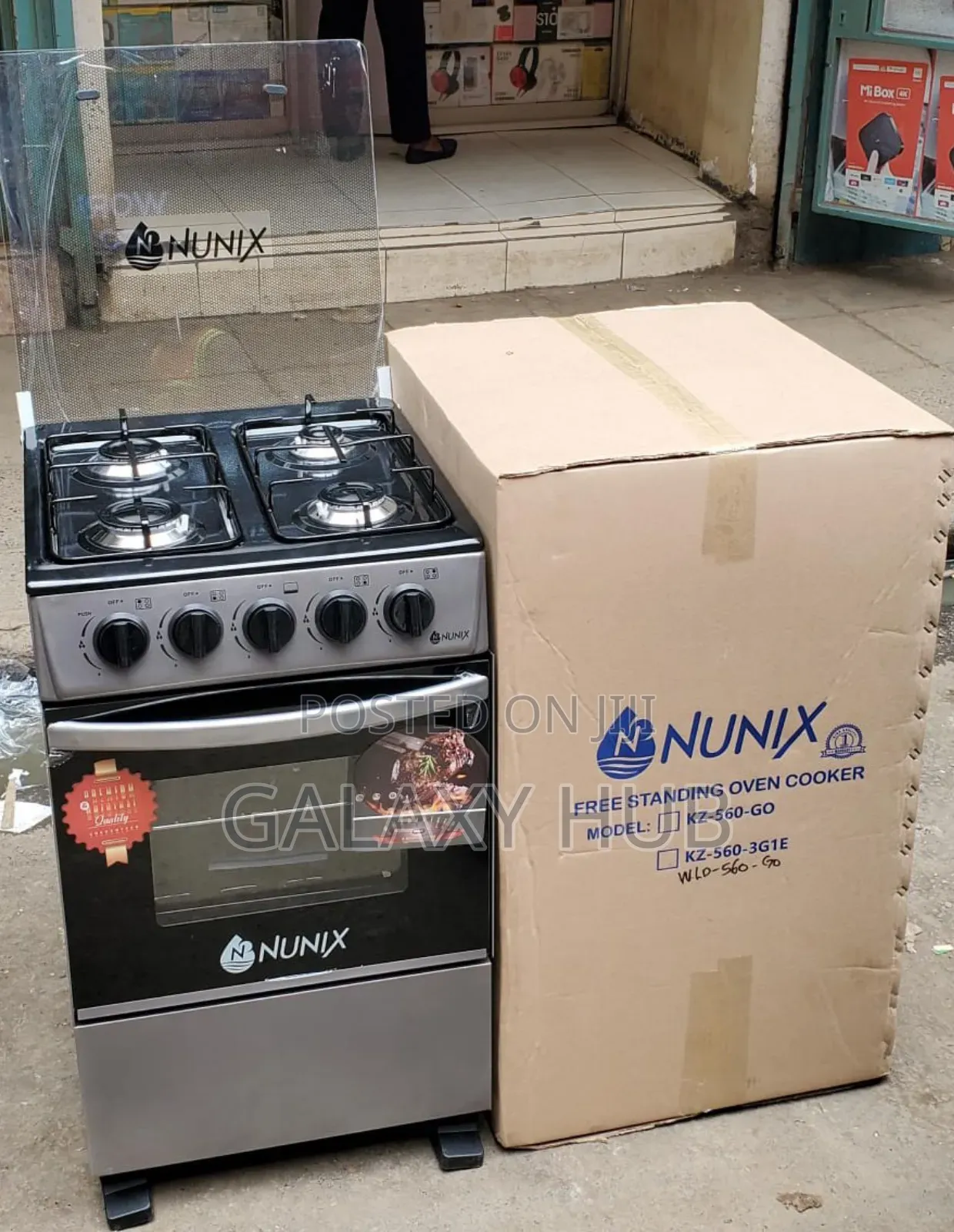  New Model 50*55 Nunix Full Gas Standing Cooker