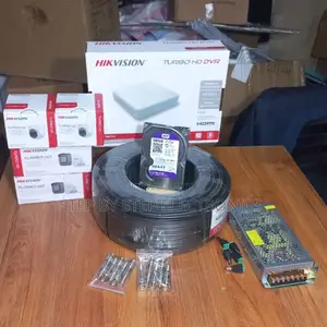 Hikvision 4 Turbo Hd 1080p Home and Business Security CCTV Cameras Kit
