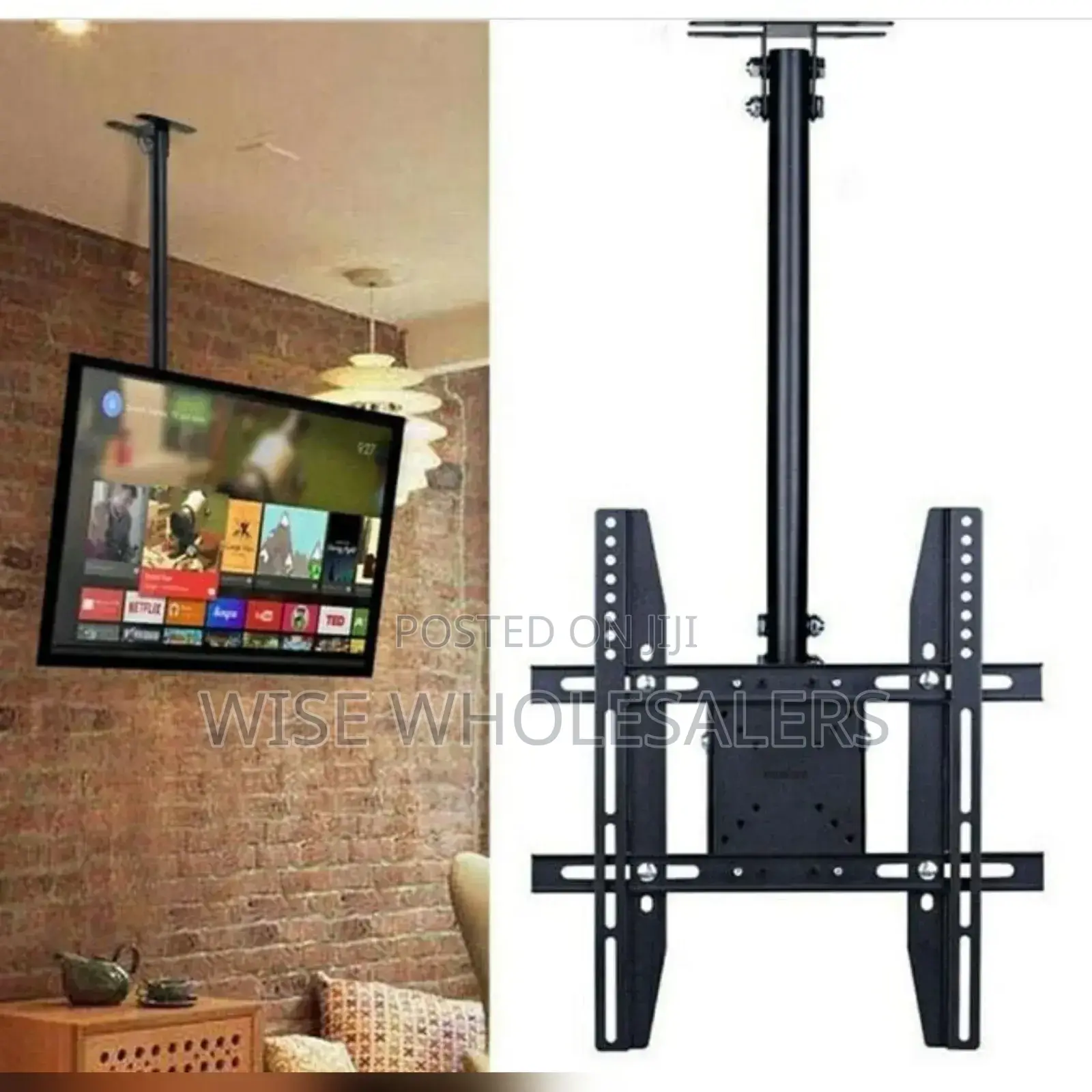 *Ceiling Tv Mount  32"- 75"