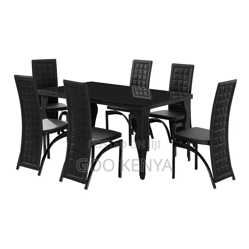 Dinning Set; 6-Seater Expandable Dining Table With Chairs