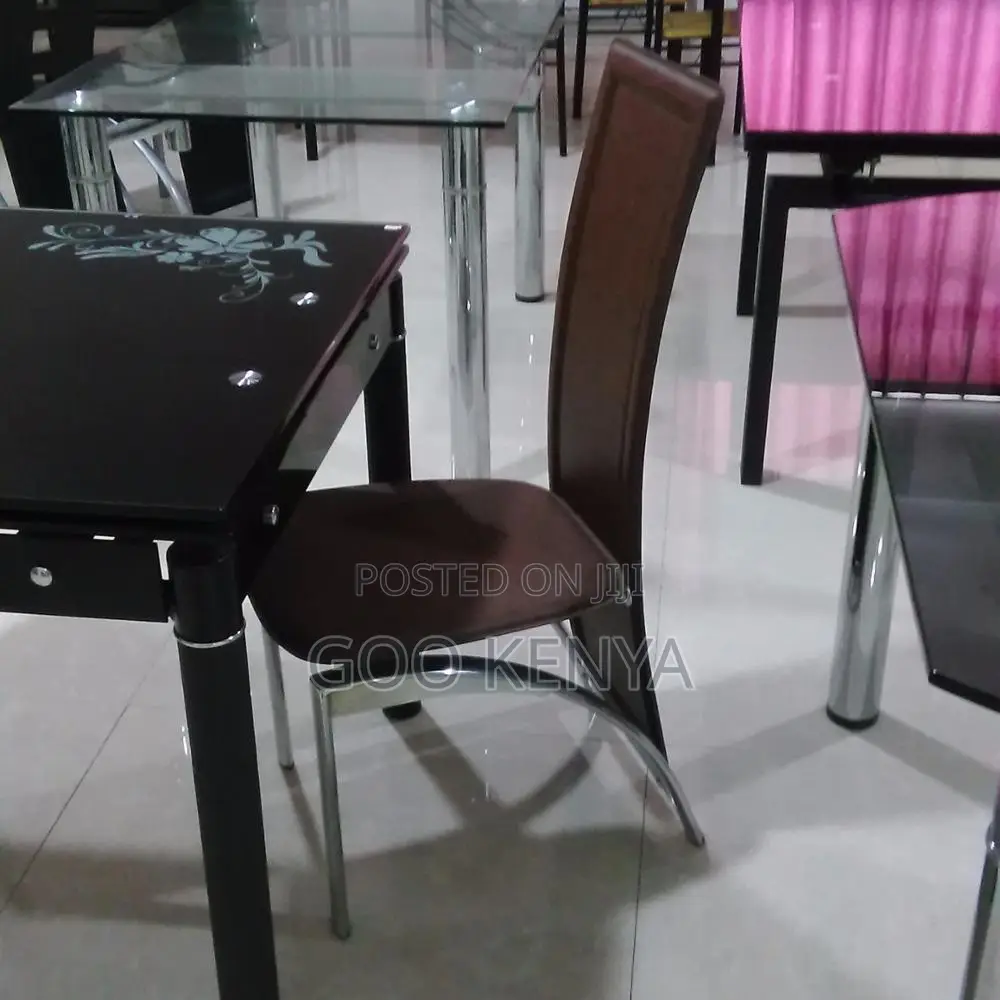 Dinning Set; 6-Seater Expandable Dining Table With Chairs