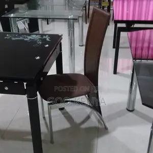 Dinning Set; 6-Seater Expandable Dining Table With Chairs