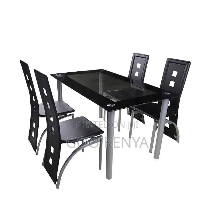 Dinning Set; 6-Seater Expandable Dining Table With Chairs