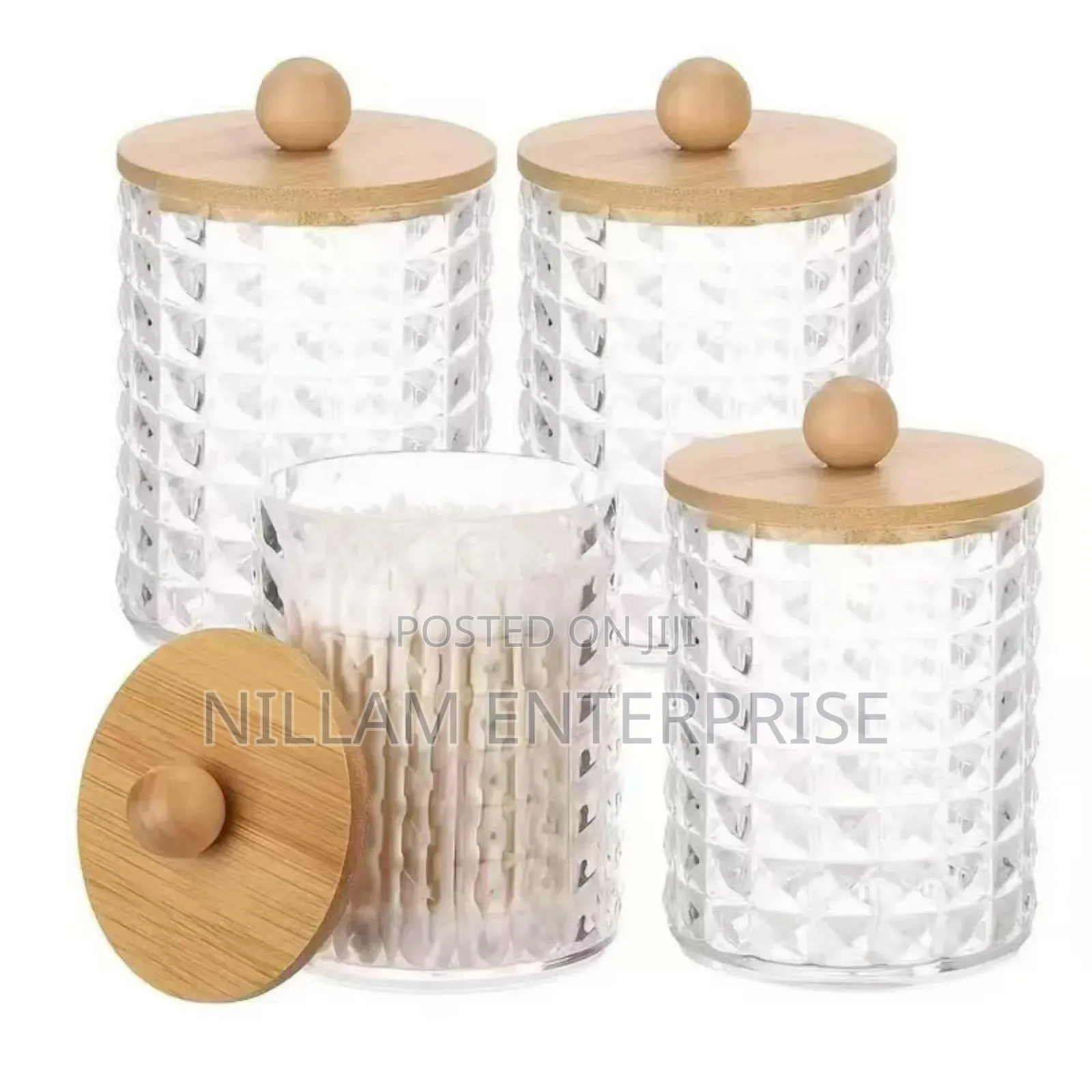 Diamond Shape Acrylic Earbud/Multipurpose Organizer